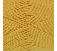 King Cole Cottonsoft DK Yarn - 100g Ball - 100% Super Soft Cotton Double Knitting Wool for Knitting & Crochet (Choose Colour) (3461 Antique Gold)