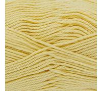 King Cole Cottonsoft DK Yarn - 100g Ball - 100% Super Soft Cotton Double Knitting Wool for Knitting & Crochet (Choose Colour) (1600 Buttercup)