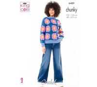 King Cole Crochet Pattern, Ladies' Big Value Chunky Garments (6489)