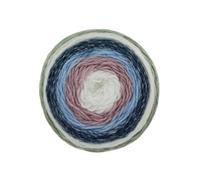 King Cole Curiosity DK Yarn - 150g Cake - 480m - Premium Acrylic Self-Striping Double Knit Yarn for Knitting & Crochet (2900 Summer Haze)