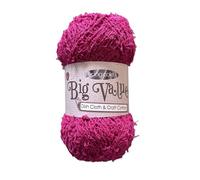 King Cole Dish Cloth & Craft Cotton 100g (2314 Fuschia)