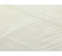 King Cole Dollymix DK Knitting Wool/Yarn White 1 - per 25g ball