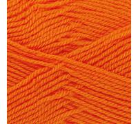 King Cole Dollymix DK Yarn | 25g Ball | Premium Acrylic Double Knitting Wool for Toy Making, Amigurumi and Colourful Crafts (144 Orange)