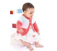 King Cole Double Knit Knitting Pattern Baby Childrens Sweater Cardigan & Hat (5918)