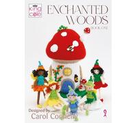 King Cole Enchanted Woods Knitting Book 1 Woodland Fairies Pixies Toadstool & Bluebell House