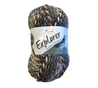 King Cole 1784309 Explorer Super Chunky Macgregor Yarn - 80M, 100g