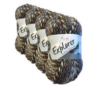 King Cole Explorer Super Chunky 100g (4309 MacGregor) (Pack of 4)