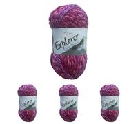 King Cole Explorer Super Chunky 100g (4311 Goodall) (Pack of 4)