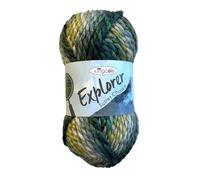King Cole Explorer Super Chunky 80% Acrylic 20% Wool Knitting Yarn (Cook 4301)