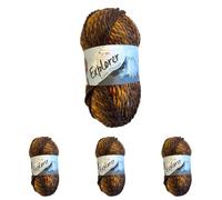 King Cole Explorer Super Chunky 80% Acrylic 20% Wool Knitting Yarn (Raleigh 4298) (Pack of 4)