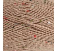 King Cole Fashion Aran Wool Blend Knitting Yarn 100g Ball - 70% Premium Acrylic 30% Wool - Aran Weight Yarn for Sweaters, Cardigans & Accessories (3629 Acorn)