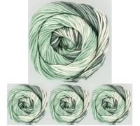 King Cole Fjord DK - Fair Isle Effect Knitting Yarn (4553 Tysse) (Pack of 4)