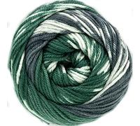 King Cole Fjord DK Knitting Wool Acrylic Self Pattern Fairisle Yarn 1 x 100g (Bindal - 4561)