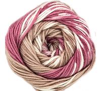 King Cole Fjord DK Knitting Wool Acrylic Self Pattern Fairisle Yarn 1 x 100g (Fusa - 4563)