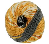 King Cole Fjord DK Yarn - 100g Ball - Self-Patterning Fair Isle Effect Double Knitting Yarn (100% Anti-Pilling Acrylic) (4922 Halsa)