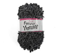 King Cole Funny Yummy Knitting Yarn/Wool - 100g Ball (Grey - 4151)