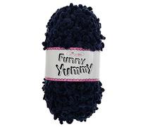 King Cole Funny Yummy Knitting Yarn/Wool - 100g Ball (Navy - 4146)