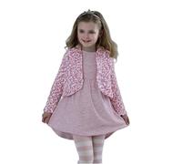 King Cole Girls Knitting Pattern Easy Knit Long or Short Sleeve Boleros Yummy Chunky (4539)