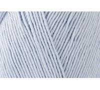 King Cole Giza Cotton 4 Ply Yarn - 100% Mercerised Egyptian Cotton 158m Breathable Knitting & Crochet Yarn - Sky (2419) - 50g Ball