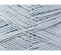 King Cole Giza Cotton Knitting Yarn 4 Ply 2193 Silver - per 50 gram ball