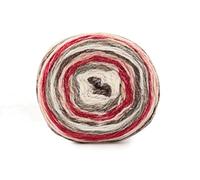 King Cole Harvest DK Crochet Yarn, Acrylic Alpaca Mix Double Knitting Wool for Jumpers, Blankets, Sweaters, Tops, Scarves - 150g Ball - 5202 - Berries - Single (1 Ball)