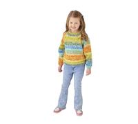 King Cole Kids Knitting Pattern Girls Chunky Cardigan & Sweater (6199)