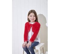King Cole Kids Knitting Pattern Girls Waistcoat & Bolero Childrens Fashion (6054)