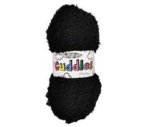 King Cole - King Cole Wool King Cole Yarn, Polyester, Black, 50g