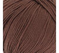 King Cole Knitting Cotton - Soft DK Double Vegan Crochet Yarn - for Accessories - 1934 Chocolate