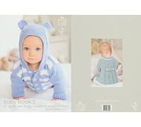 King Cole Knitting Pattern Book - Baby Book 5 (Premature to 18 Months)