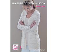 King Cole Knitting Pattern Book - Finesse Cotton Silk DK Book One