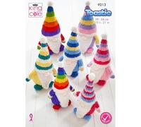 King Cole Knitting Pattern, GONKS in King Cole Warm & Toastie (9213)