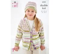 King Cole Knitting Pattern, Junior/Babies Cherish DK Garments (6530)