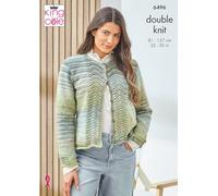 King Cole Knitting Pattern, Ladies Cottagespun DK Garments (6496)