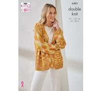 King Cole Knitting Pattern, Ladies' Linendale Reflections DK Garments (6483)
