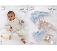 King Cole Knitting Pattern, Paper, Multicolor, 14” - 22” 36cm - 56cm