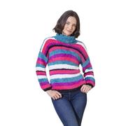 King Cole Ladies Knitting Pattern Truffle Glitz Woman’s Sweater & Cardigan (6053)