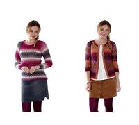 King Cole Ladies Sweater & Cardigan Riot Knitting Pattern 4779 DK