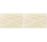 King Cole Little Treasures DK Baby Yarn Anti Pill Acrylic Double Knit Wool 100g Ball (Amber 4783) (Pack of 2)