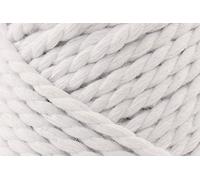 King Cole Macrame King Cotton 200g - 3mm Macrame 100% Recycled Cotton Cord Wicked White 5140