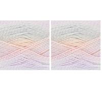 King Cole Melody DK Knitting & Crochet Yarn 100g (Cola Cube 3744) (Pack of 2)