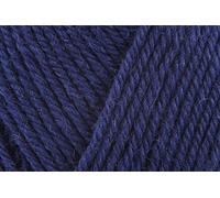King Cole Merino Blend DK Crochet Yarn, 100% Wool Soft Double Knitting Wool for Cushions, Toys, Cardigans, Jumpers, Sweaters - 50g Ball - French Navy (025) - Single (1 Ball)