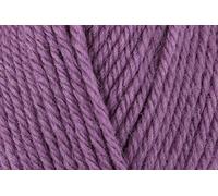 King Cole Merino Blend DK Crochet Yarn, 100% Wool Soft Double Knitting Wool for Cushions, Toys, Cardigans, Jumpers, Sweaters - 50g Ball - Plum (3294) - Single (11 Ball)