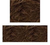 King Cole Moments Eyelash Knitting Wool/Yarn Koala 499 - per 50g Ball by King Cole - King Cole Wool (Pack of 3)