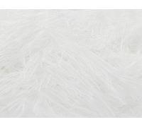 King Cole Moments Eyelash Knitting Wool/Yarn White 470 - per 50g ball