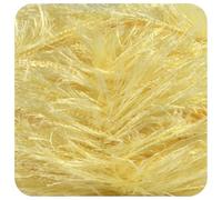 King Cole Moments Eyelash Knitting Yarn 50g Ball Feather Style Fashion Yarn (Lemon 5721)