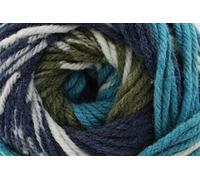 King Cole Nordic Chunky Crochet Yarn, Acrylic Wool Blend Knitting Wool for Jumpers, Sweaters - 150g Ball - 4800 - Frode - Single (1 Ball)