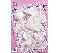 King Cole Pattern 2798 4ply and DK Baby Set