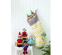 King Cole Pattern Book - Christmas Crochet Book 8