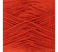 King Cole Recycled Dishcloth Cotton 100g Shade 5068 Burnt Orange